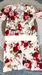 Rosella Dress Wanita: Bahan Berkualitas & Desain Nyaman