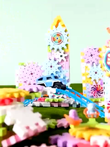 Little Buddy Childrens Large Building Block Puzzle Toy Educational Toy Kids Gift Electric Building Blocks DIY 81-Piece Set