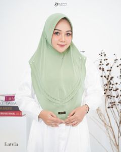 KAVELA Daffi Hijab Terbaru Mutiara Best Seller Jilbab Instan