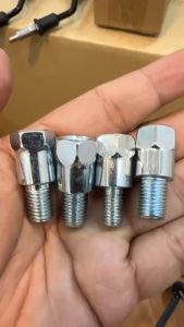 Ốc nối chân gương chiếu hậu xe máy Ốc 8li - 10li phù hợp các dòng máy hiện nay (giá 1ốc)