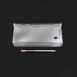 1Set Clear Crystal Protective Case For NDSi Hard PC Shell Cover With Stylus Touch Pen Retractable Pen Game Console Accessory