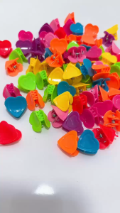 Jepit rambut bunga love kupu kerang 60 pcs poni