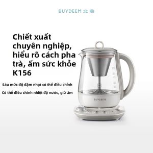 BUYDEEM | Ấm Trà Phun Sương Và Hấp Thủy Tinh Đa Năng