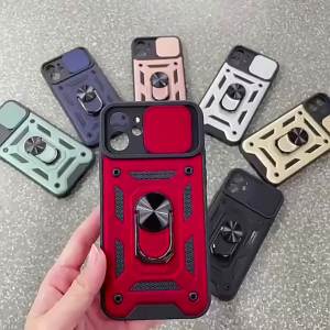 Ốp chống sốc cho iPhone 16 15 14 13 12 11 Pro XS Max XR Plus Ốp điện thoại ống kính máy ảnh có vỏ bọc Giáp Xoay