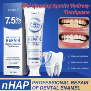 Apatite Hydroxy Toothpaste Stain Removing Whitening Toothpaste Bad Breath Removal Yellow Stains Fresh Breath Protecting Oral Health