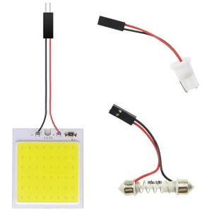 YEGBONG | Bộ Đèn LED Nội Thất Ô Tô Siêu Sáng COB Bộ Điều Hợp Đa Năng Đèn Đọc Sách Tự Động Lắp Ráp Cho Nội Thất Xe