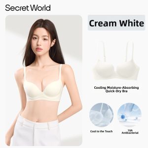 Secret World | Lift and Enlarge Bras Gathering Anti-sag Breast Support Cooling Antibacterial