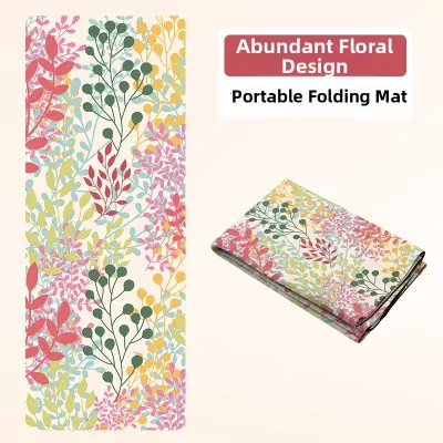 Non-slip Ultra-thin Portable Foldable Yoga Mat