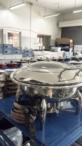 Chafing dish food warmer ( heavy-duty and easy to clean)