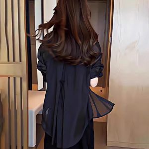 chaqi | UV Protective See-Through Chiffon Outerwear