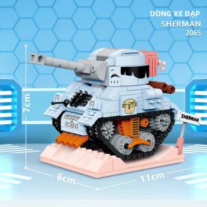 Bộ Khối Xây Dựng Xe Tăng Mini Dành Cho Trẻ Em Giáo Dục Mô Hình Quân Sự Xây Dựng Đồ Chơi Giáo Dục Với Hướng Dẫn Học Tập Quà Tặng Cho Trẻ Em
