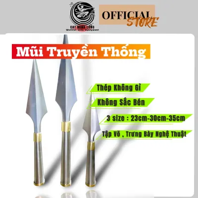 Mũi Thương Võ Thuật Truyền Thống - Thiết Bị Thể Thao - Trưng Bày Phong Thuỷ