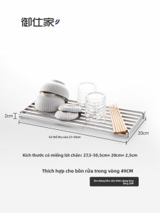 YUSHIJIA | Giá Đựng Dĩa Gấp Gắn Bền Mở Rộng Được bằng Thép Không Gỉ