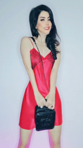 Đầm ngủ phi lụa cao cấp Wannabe váy ngủ hở lưng phối ren nữ tính quyến rũ DNS46