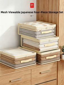 MANJIELI | Thick Seasonal Clothing Organizer Storage Bag