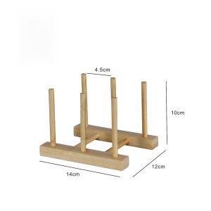 Real Wood Multi-Functional Pen Holder Desk Organizer Silk Thread Keyboard Record Storage Rack Wallet Book Cup Bowl Stand