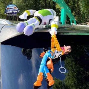 BONINGYU | Toy Story Buzz Saving Woody Car Pendant 1pc