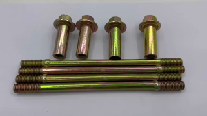 CG125/CG200 Cylinder Column Nut Kit  Universal  Steel Column Bolt Nut Motorcycle Engine Accessories