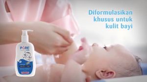 Pure Bb Baby Wash Refill 450ml | Purebb Sabun & Shampo Bayi - Tanpa SLS & Paraben