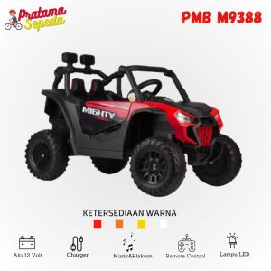 PROMO Mobil Aki Jeep Rubicon Off Road PMB M8288 12 Volt 2 Gearbox