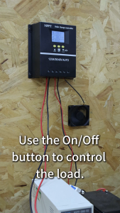 Flowatt Solar Controller 40A/60A/80A/100A MPPT Solar Charge Controller 100V Input Dual USB 12V 24V 36V 48V LCD Display Battery Intelligent Regulator Max Solar Controller