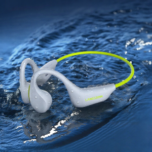LANSHIDUN | Bone Conduction Wireless Bluetooth Earphones for Running and Swimming