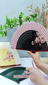 MOLORE | Traditional Small Portable High Attractive Folding Fan