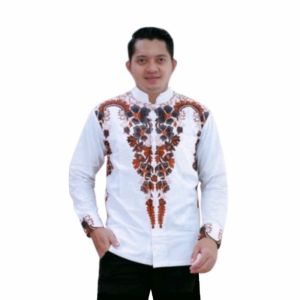 Baju Kemeja Pria Batik Lengan Panjang Lengan Pendek Terbaru Kemeja Atasan Casual Kemeja Formal Baju Cowok Distro Hitam Putih Busana Muslim Kemeja Koko Mandarin Fashion Pria Batik Murah Kemeja kantor Kain Katun Halus Pria Dewasa Batik Solo Modern