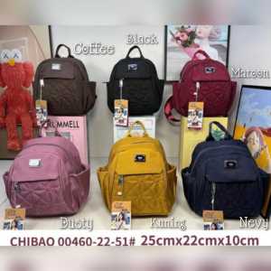 Backpack/Tas Ransel Chibao Kanvas 4sleting CB0460