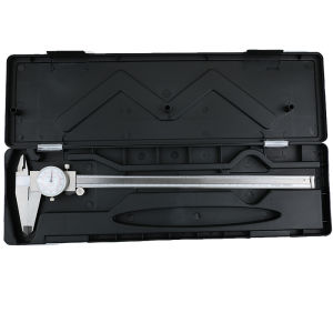 Dial Caliper Metric/INCH 6in 8in 12in Standard Dual Hand Reading Scale Precision Industry Stainless Steel Vernier Caliper