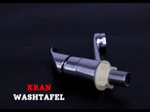 Kran Air Cuci Tangan Wastafel 1/2 Inch Tancap Bawah Bahan Stainless High Quality JS-94