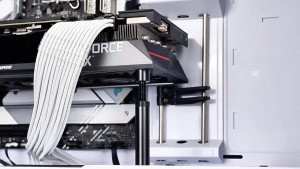 RakanKu Malaysia Aluminum GPU Holder Stand Graphics Card Stand Adjustable Telescopic Rotary Case GPU Brace Bracket Magnetic Support Frame Pendakap Kad Grafik 显卡支架