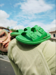 Adjustable Two-Strap Sandal Slippers