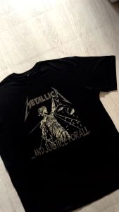Baju Kaos T-Shirt Band Vintage AND JUSTICE FOR ALL Bayi Anak Dewasa BIG SIZE