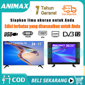 ANIMAX TV LED 24/25/27/30/32 inch Smart/Digital/Analog TV Jaminan kualitas merek 1 tahun Masukkan toko untuk melihat semua tautan TV Tv Led 4K Dengan Smart Tv Koneksi Nirkabel Dan Suara Dts - Lazada
