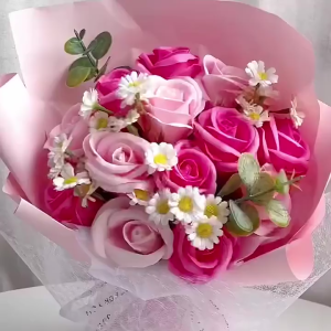 Bó Hoa Hồng Sáp Thơm Mini Cao Cấp Quà Tặng Sang Trọng Lãng Mạn Ý Nghĩa Trang Trí Bền Đẹp Lâu Dài