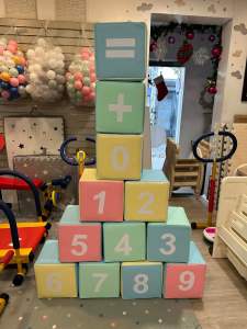 Haenim Toy - Number small blocks for toddlers/kids