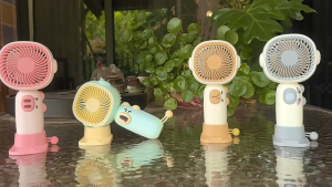 พัดลมพกพา พัดลมมินิ น้ำหนักเบา พกพาสะดวก มี 4 แบบให้เลือก