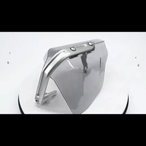 CNC Aluminum Motorcycle Hand Guards LED Strip Handlebar Protector Universal Motorcycle Accessories
