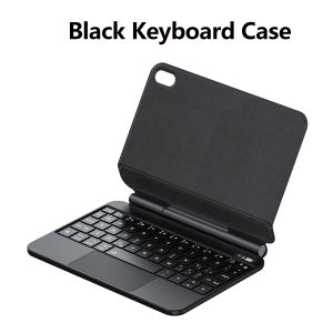 AJIUYU | Wireless BT Keyboard Case For iPad Mini 6 Mini (A17 Pro) 6th 7th Generation 8.3" Magic Keyboard For iPad Mini 7 8.3" Tablet Case