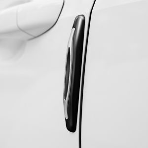 4Pcs Car Door Edge Protector Guard Strip Rubber Bumper Stickers Scratch Auto Door Protection Decoration for Vehicle