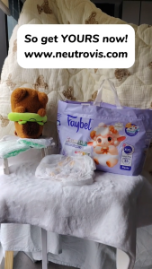 Faybel by Neutrovis Baby Essestial TAPE Disposable Baby Diaper - S 64pcs (TAPE)
