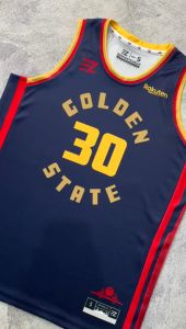 Jersey Curry Golden State # 30 DONGKER - Swingman Bola Basket NBA Baju Kaos T-Shirt Tshirt Atasan Costum Kostum
