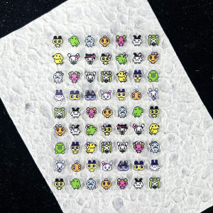 Y2K Ancient Small Animals Kawaii Stytle Sticker Nail Art Diy Water Bottle Box Scrapbook Phone Case Waterproof Sticker Gifts
