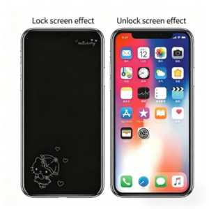 Sanrio | Cartoon Sanrio Hello Kitty Full Cover Screen Protector For iPhone 17 Pro 16 15 Pro Max 15 16 Plus Tempered Glass Invisible Film