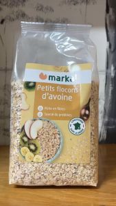 Date 09/26 Yến mạch cán mỏng hữu cơ Markal 500g  - organic instant oats France