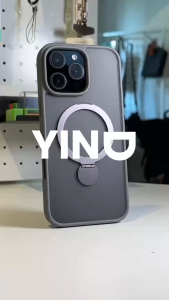 DUX YIND Series Frosted Matte Magnetic Ring Stand Phone Case for iPhone 16 Pro Max 16 Pro 16 Cover Casing