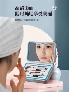 High-End Home Use Nail Clippers Set with Mirror Tool Kit Gift Box Adult Personal Hygiene Nail Scissors