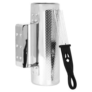 IRIN | Nhạc Cụ Gõ Kim Loại Guiro Bằng Nhôm Kèm Que Gạt Dành Cho Trẻ Em Luyện Tập Nhịp Điệu Trong Lớp Học Âm Thanh Độc Đáo