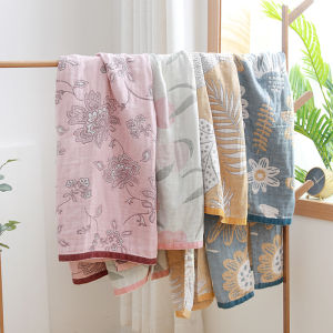 Japanese Cotton 4-layer Gauze Bath Towel Adult 70x140cm Large Towels Absorbent Quick-drying Couple Beach Towel Bathrobe